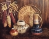 Indian Pottery and Corn